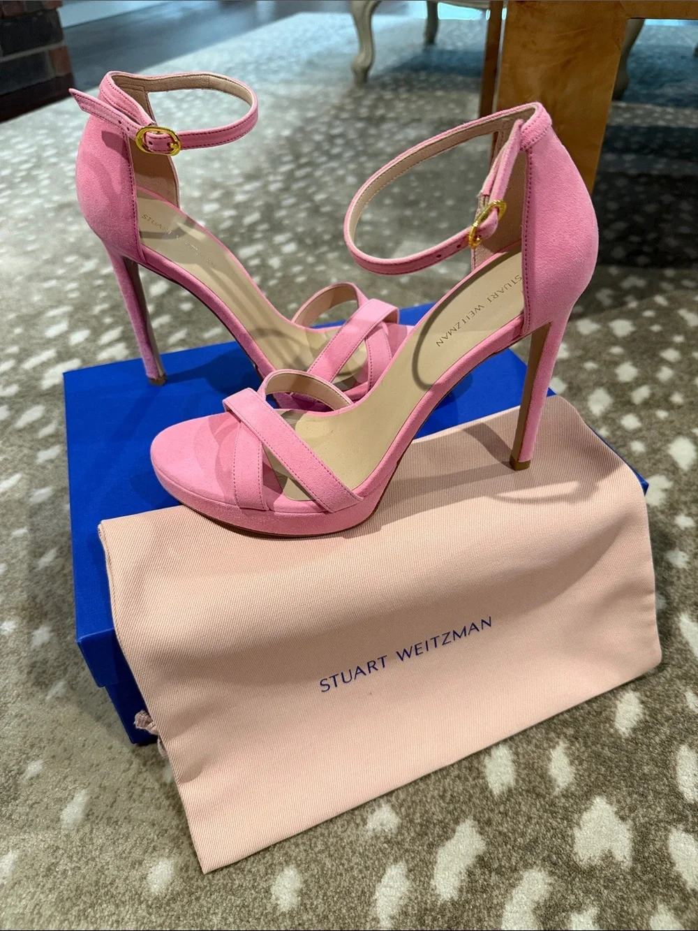 Stuart Weitzman elegant pink